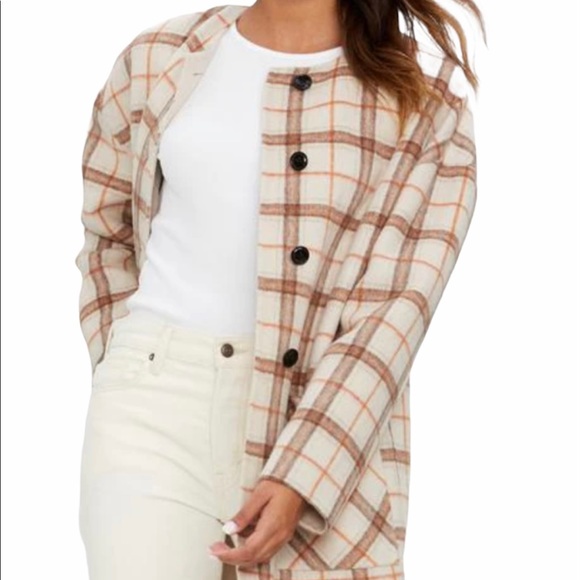 Michael Stars Reversible Cocoon Coat - Picture 1 of 11